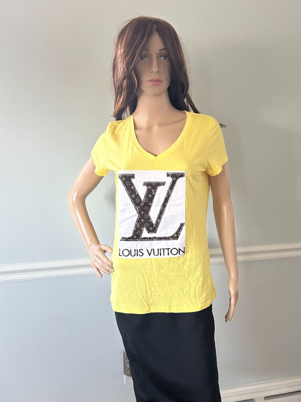 Yellow Fashion T-Shirt NWT Size L